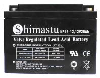 आपातकालीन बैकअप बिजली आपूर्ति के लिए 12V26AH