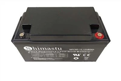 12V 80Ah डीप साइकिल बैटरी